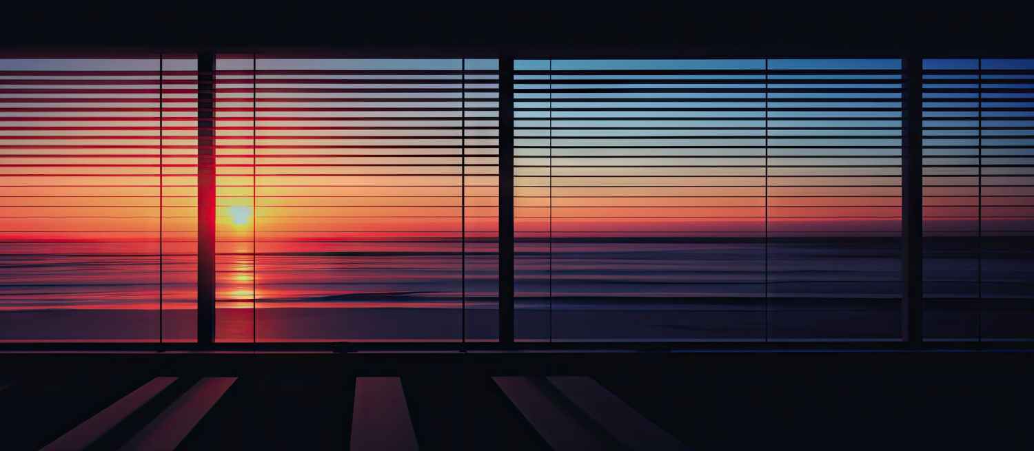 Day and night blinds for offices